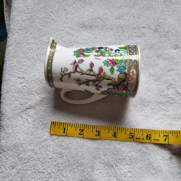 COALPORT INDIAN TREE BONE CHINA MILK PITCHER AD 1750 RARE FIND GUC "BIN E" - Picture 9 of 9